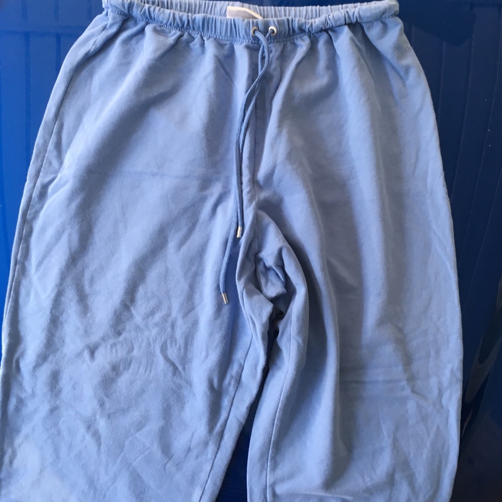 Liz Claiborne Blue Fleece Sleep pants 2x